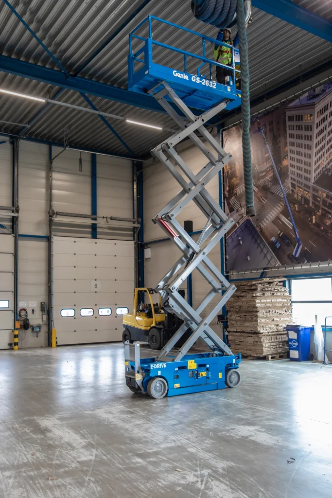 Genie GS-2632 scissor lift for hire